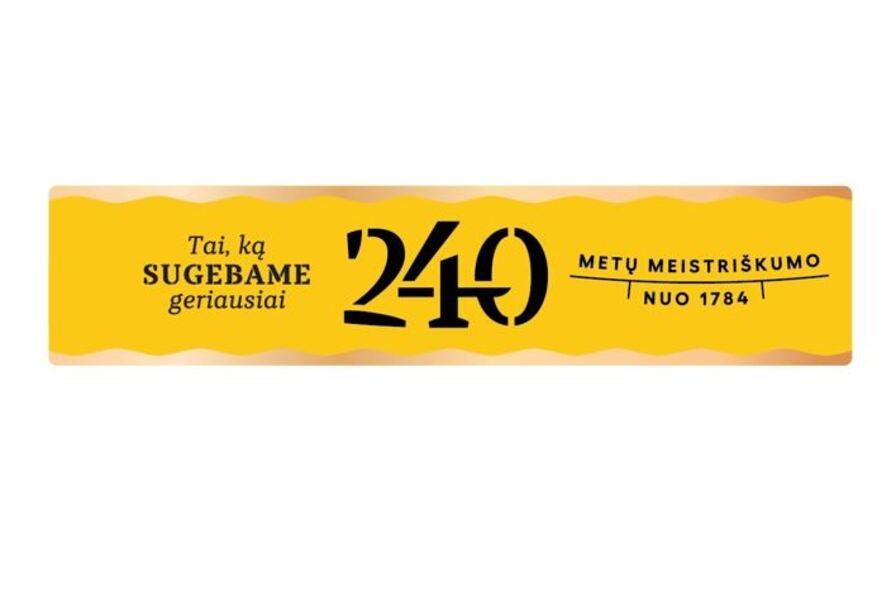 Prekės ženklas: Tai, ką SUGEBAME geriausiai 240 METŲ MEISTRIŠKUMO NUO 1784